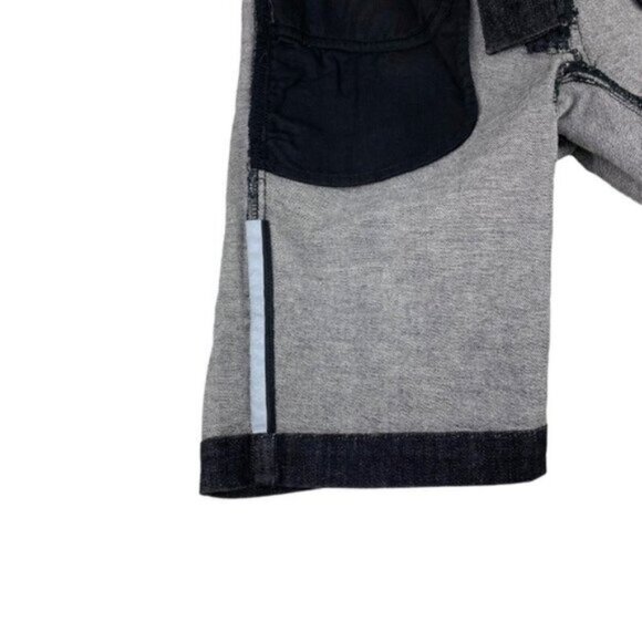 Ryb Ride Your Bike Black Summer Shade Denim Jean Cycling Shorts 9.5 oz US 27 - Picture 8 of 16